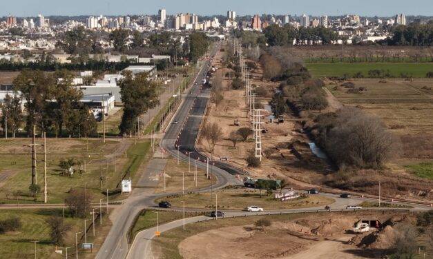 Ingreso a Villa María por RN 158: la obra de duplicación de calzada registra un 65% de avance