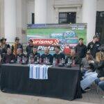 Río Cuarto: Se lanzó la sexta fecha del Turismo Pista con una caravana por el centro de la ciudad