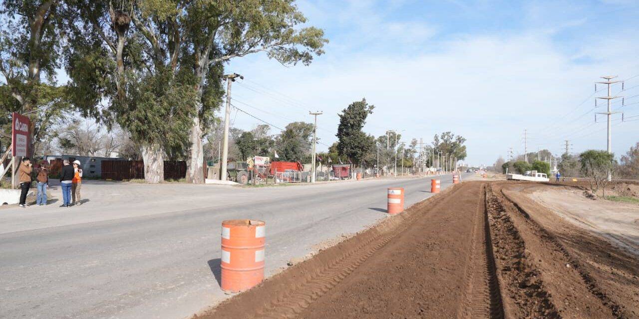 Villa María: La duplicación de calzada sobre Ruta 158 incorporará un cantero central