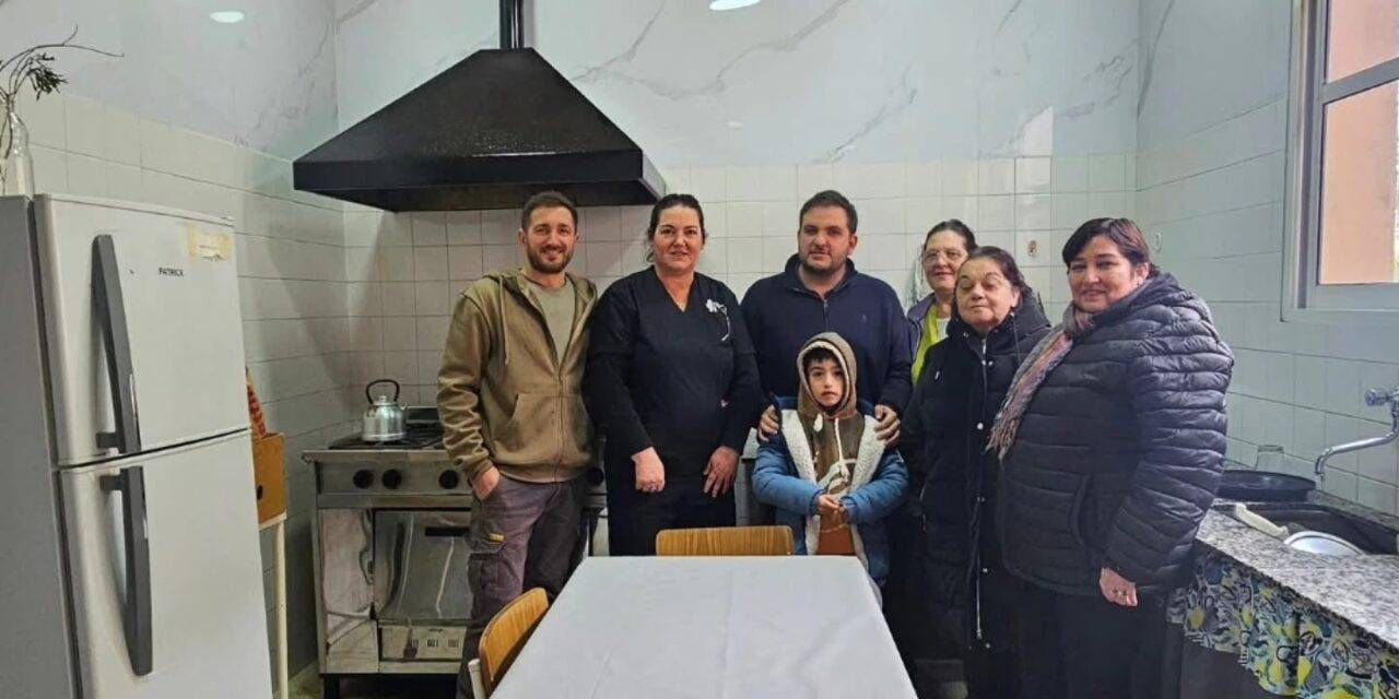 La Cesira puso en funcionamiento la cocina renovada del Centro de Salud