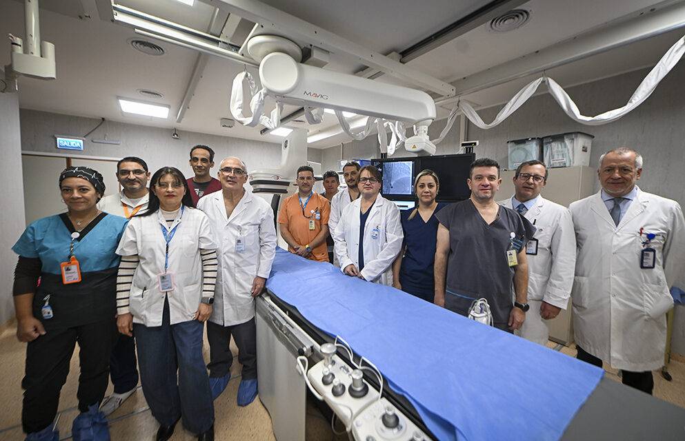 Por primera vez en la salud pública provincial se llevó a cabo una angioplastia coronaria mediante el uso de un novedoso dispositivo