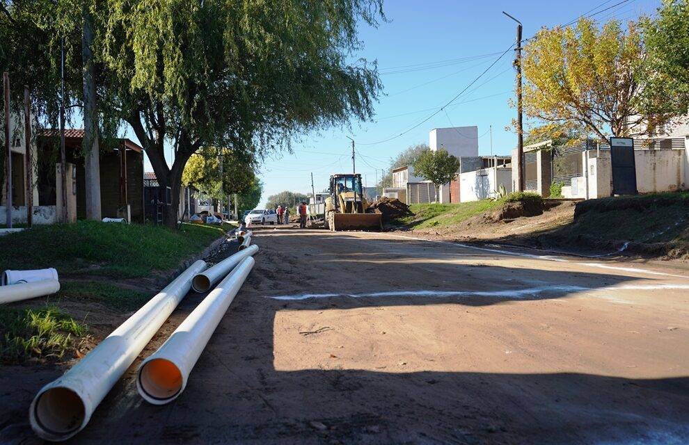 Río Cuarto: la Provincia ejecuta una obra de saneamiento cloacal que beneficiará a 25 mil vecinos