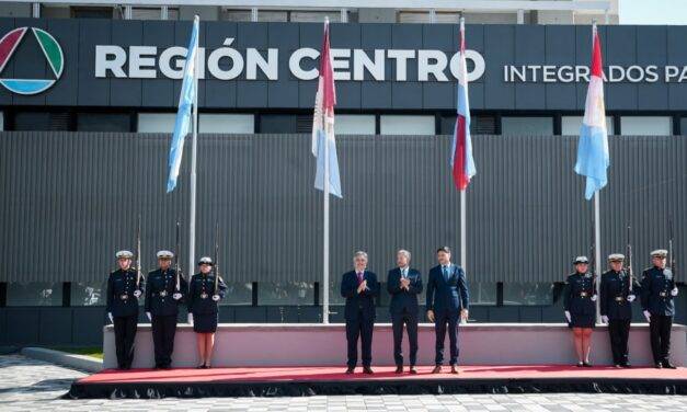 Llaryora, Pullaro y Frigerio inauguraron la Casa de la Región Centro