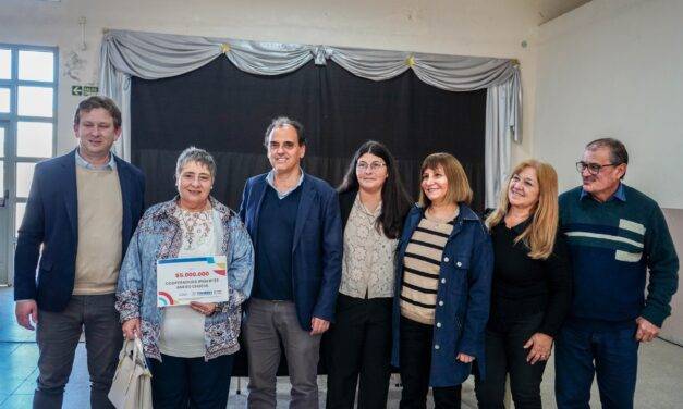 La Provincia entregó aportes en Chucul