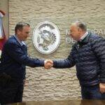 Villa María: Accastello recibió al nuevo jefe de la Departamental General San Martín