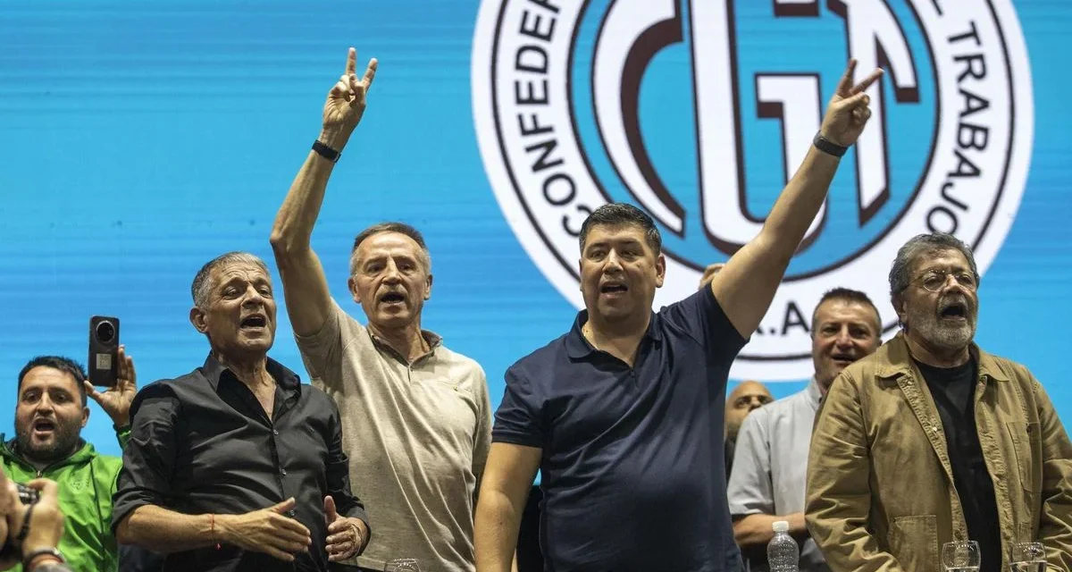 La CGT anunció una nueva movilización contra el gobierno de Milei el próximo miércoles