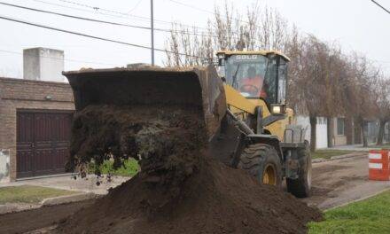 Villa María: comenzó una nueva etapa del Plan 500 Cuadras para pavimentar 14 cuadras en barrio Parque Norte