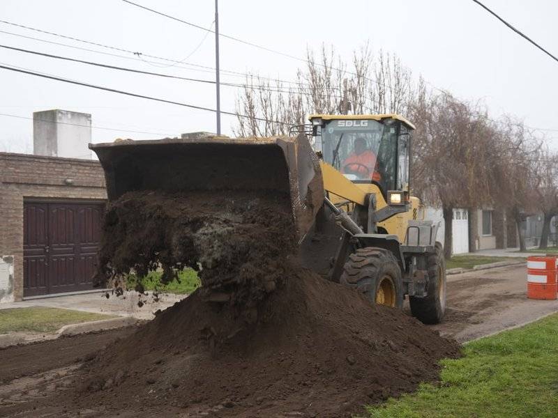 Villa María: comenzó una nueva etapa del Plan 500 Cuadras para pavimentar 14 cuadras en barrio Parque Norte