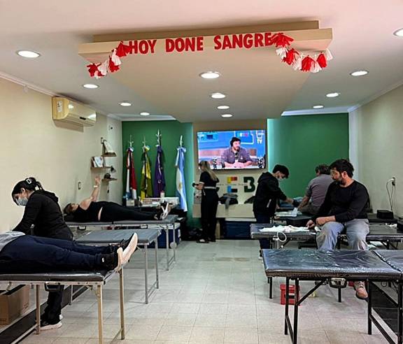Bengolea realizó la cuarta campaña de donación de sangre