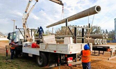 Avanzan las obras para nuevas líneas eléctricas entre Ucacha, Bengolea, Olaeta y Charras