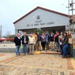 Ucacha inauguró la nueva vereda que conecta tres instituciones educativas