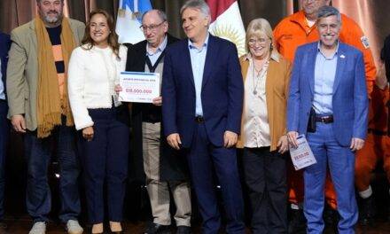 Bomberos Voluntarios de Ucacha recibieron un aporte provincial de $18 millones