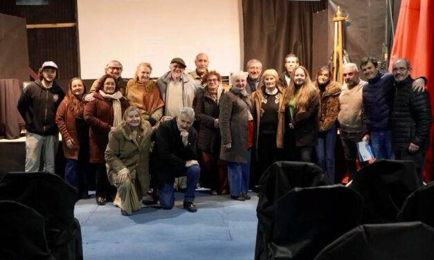 Del Campillo inauguró su nuevo SUM Municipal y homenajeó a Hedy Valfre