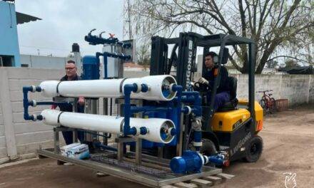 Buchardo avanza hacia la concreción de su primera red de agua potable