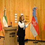 Prunotto inauguró en la Legislatura la muestra del programa “Nuestra Bandera”