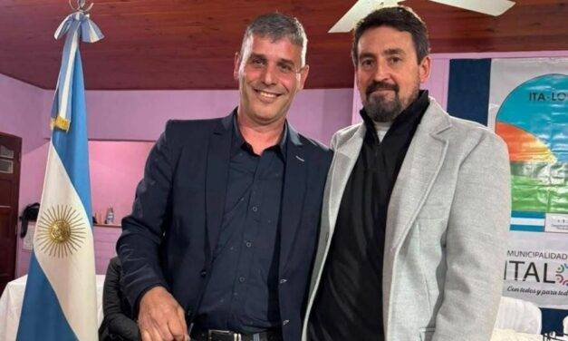 Italó: asumió Rafael Rost como intendente