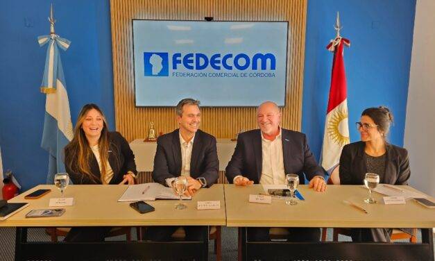 Provincia y Fedecom fortalecen una agenda conjunta para potenciar el comercio y los servicios en Córdoba