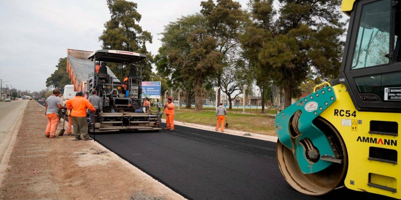 Villa Maria: AVANZA LA PAVIMENTACIÓN DE AVENIDA MERCEDARIOS