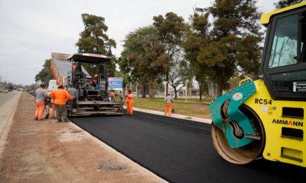 Villa Maria: AVANZA LA PAVIMENTACIÓN DE AVENIDA MERCEDARIOS