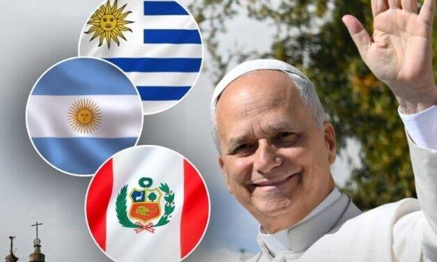 León XIV visitará Uruguay, Argentina y Perú del 6 al 17 de noviembre
