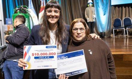 EI Ipet n.º 49 recibió un aporte provincial de $10 millones para fortalecer la educación técnica