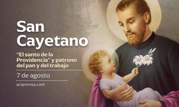 Hoy recordamos a San Cayetano, patrono del pan y del trabajo, el santo de la Providencia