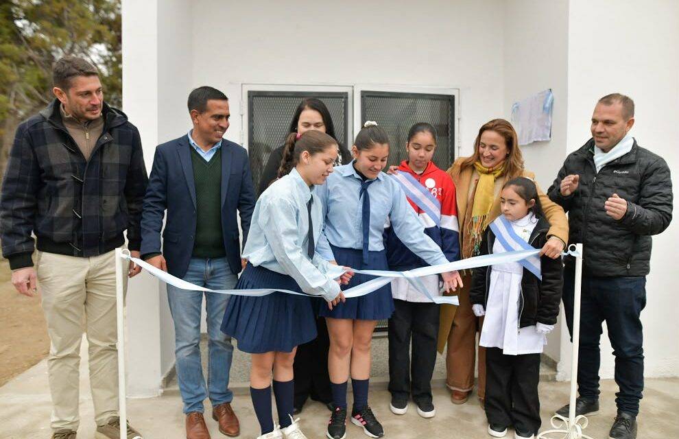 Prunotto inauguró obras educativas