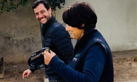 Villa Nueva: El intendente Ignacio Tagni supervisó las tareas de limpieza y recorrió barrió La Floresta.