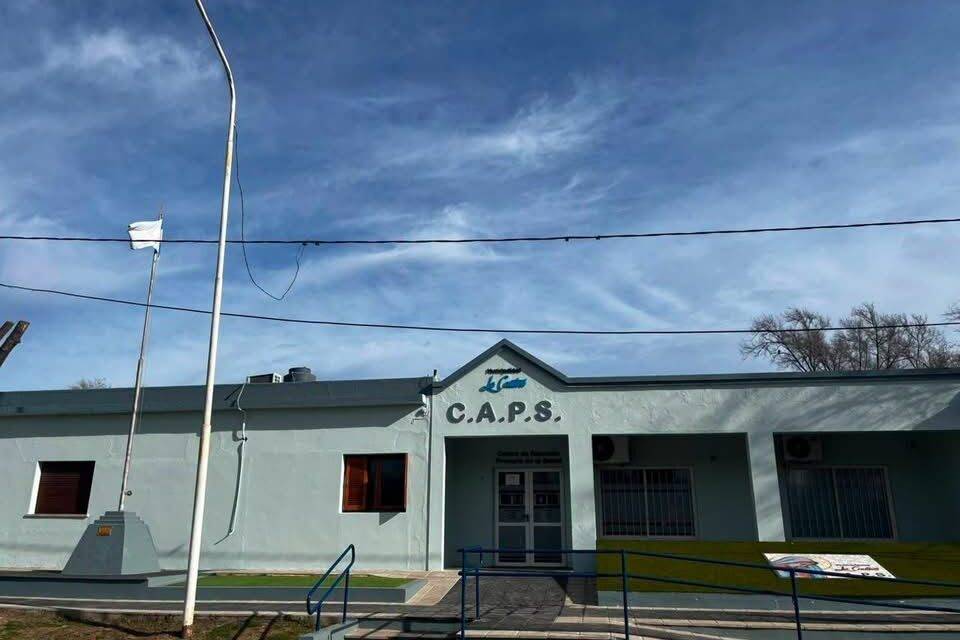 La Cautiva renovó el exterior de su Centro de Salud Municipal