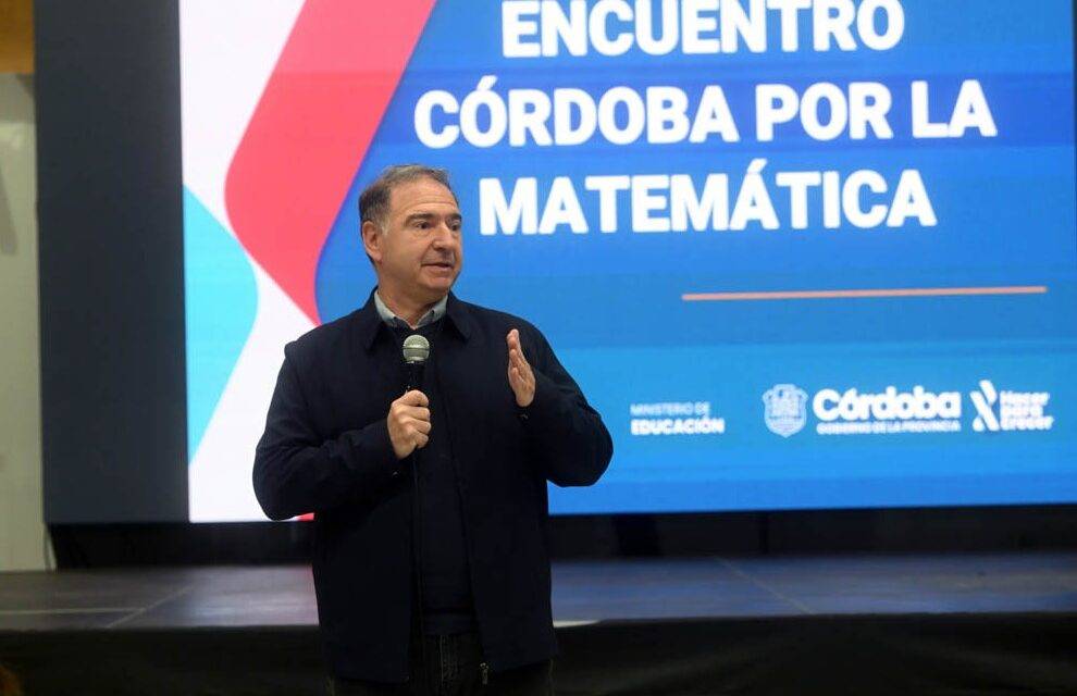 Córdoba fortalece la enseñanza de la Matemática con un programa de formación para 800 docentes