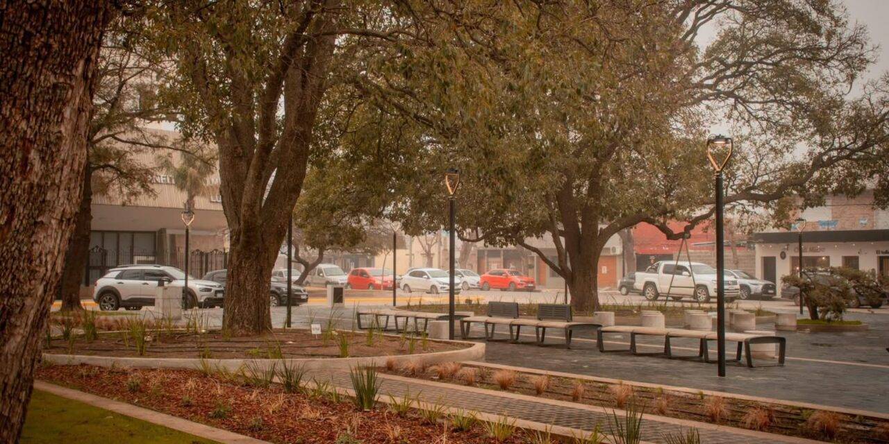 Río Tercero habilitó la renovada Plaza San Martín