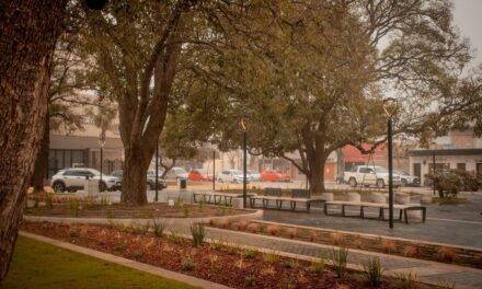 Río Tercero habilitó la renovada Plaza San Martín
