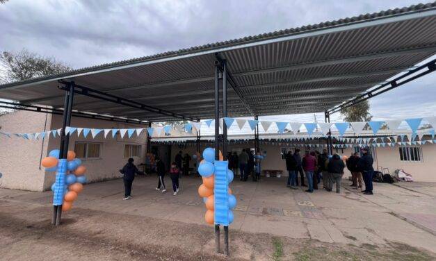 Villa Nueva: inauguraron un nuevo SUM en el Centro Educativo Dr. Antonio Sobral