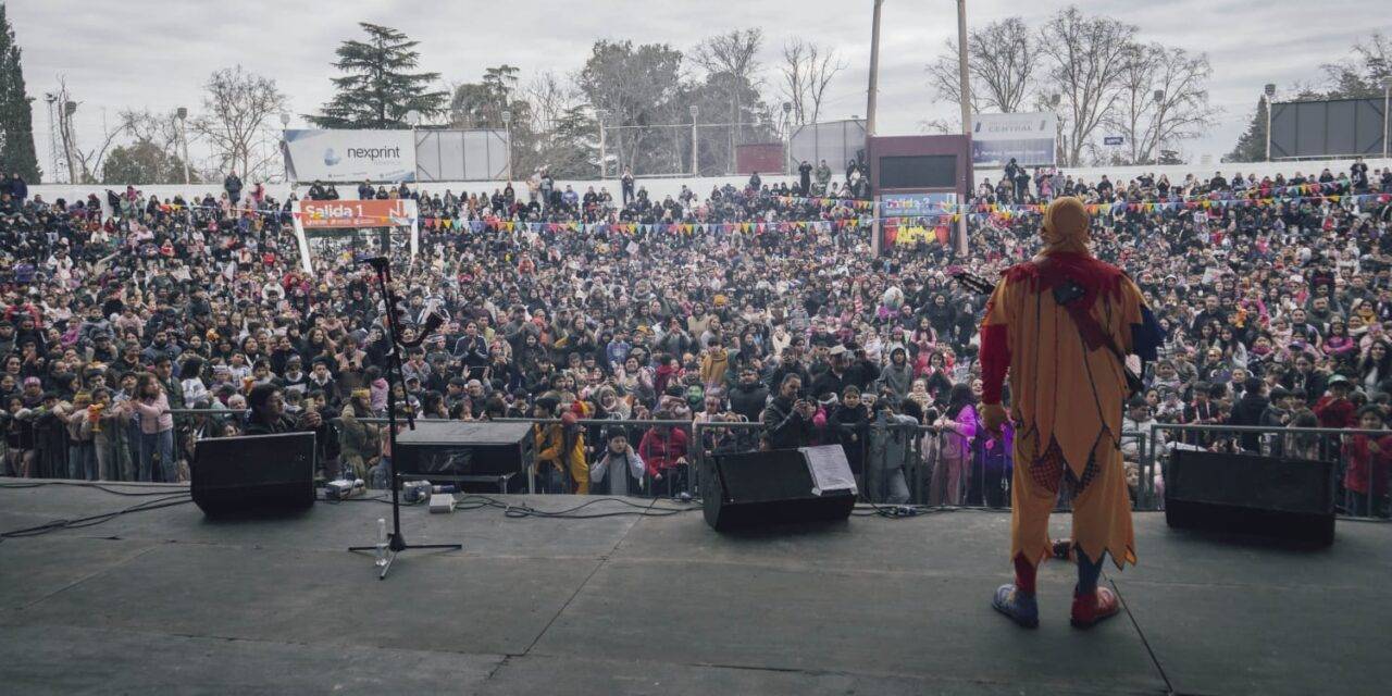 Ante una multitud, Río Cuarto celebró el Día de las Infancias en una jornada para toda la familia