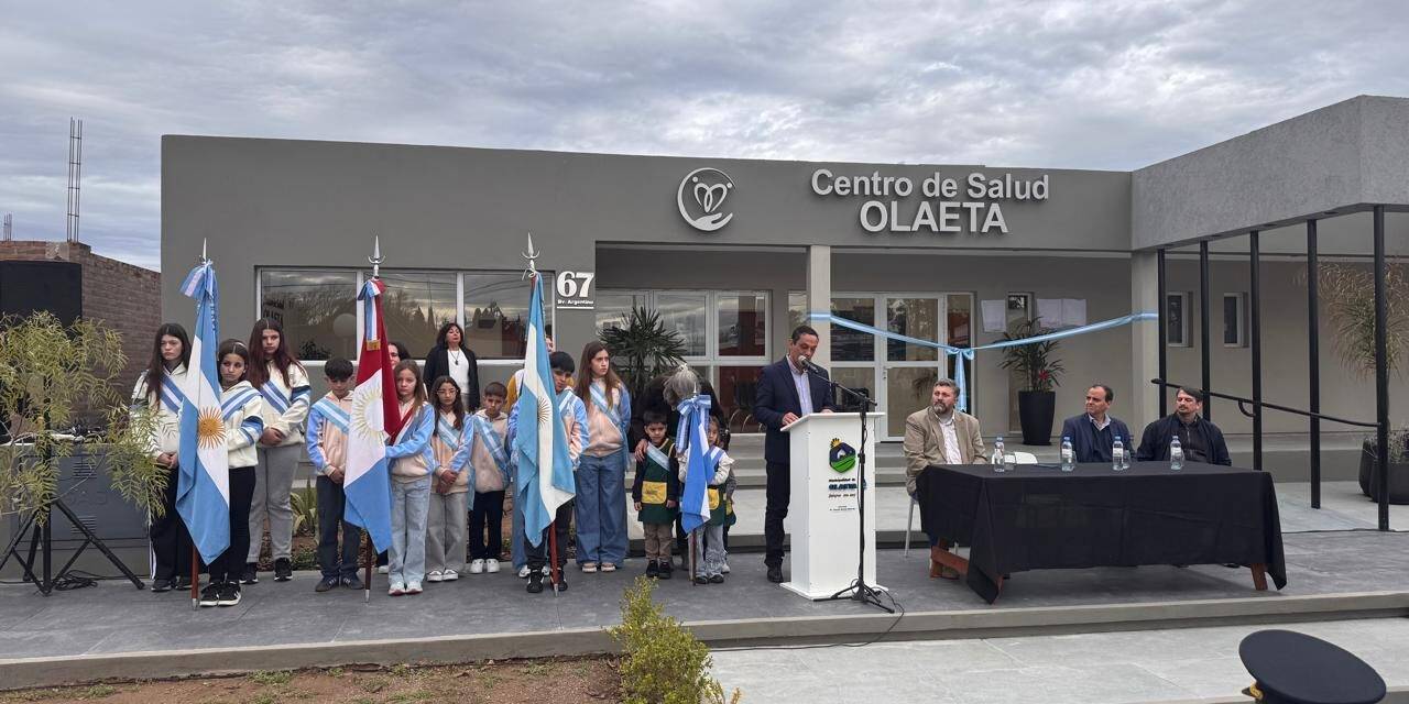 Olaeta inauguro su nuevo Centro de Salud