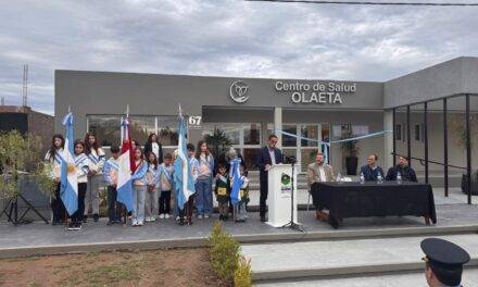 Olaeta inauguro su nuevo Centro de Salud