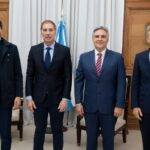 Llaryora se reunió con Santilli y los gobernadores de la Región Centro en Casa Rosada