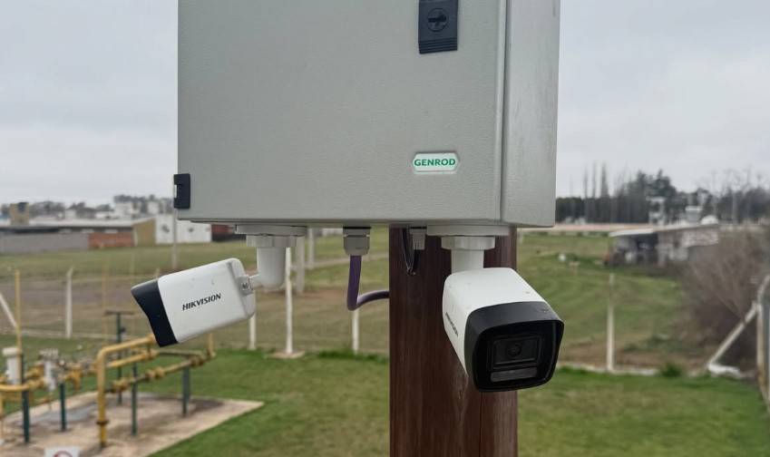 Arias amplió su sistema de videovigilancia y ya cuenta con 120 cámaras operativas
