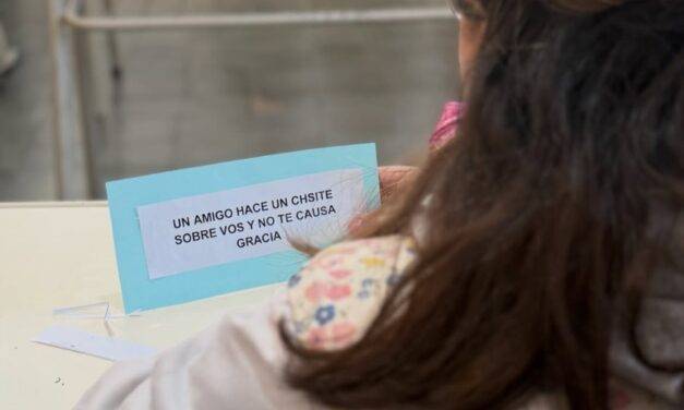 Arias: estudiantes participaron de un taller sobre empatía, respeto y convivencia escolar