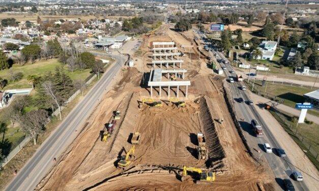 Circunvalación de Río Cuarto: la obra supera las previsiones de ejecución y registra un avance general superior al 35 por ciento
