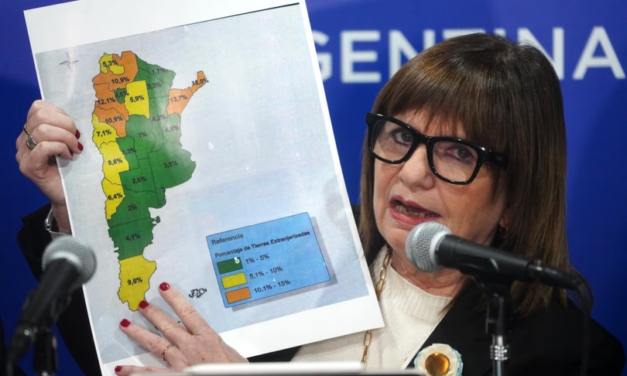 A la caza de los votos esquivos, Bullrich anunció que el tope a la extranjerización de tierras pasará al 25%