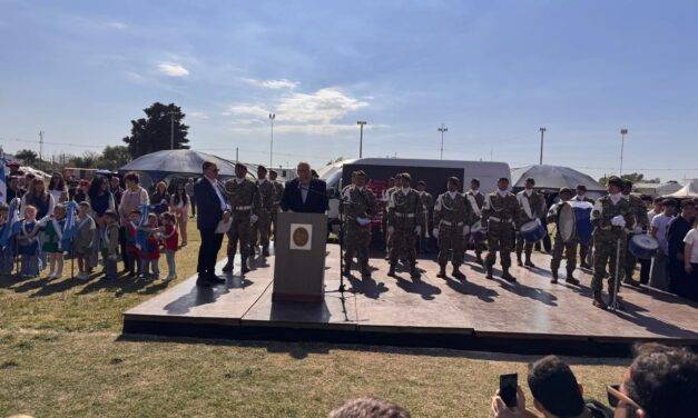 Coronel Moldes celebró su 122° aniversario