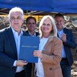 UNRC: Llaryora presidio el inicio de la obra del edificio de la Agencia Córdoba Innovar y Emprender