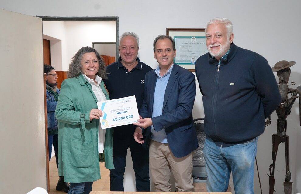 La Provincia fortaleció con aportes a instituciones del departamento Río Cuarto