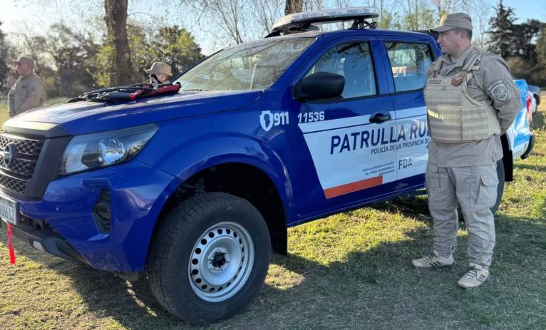 General Cabrera incorporó una nueva camioneta para reforzar la seguridad rural