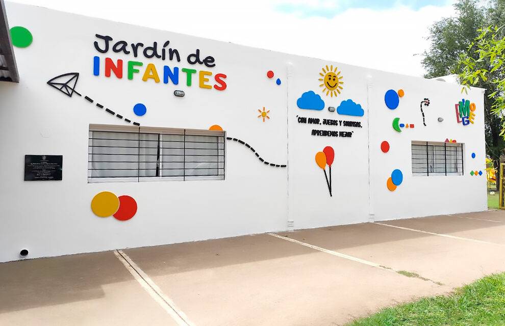 La Provincia realizó importantes mejoras edilicias en instituciones educativas de Villa del Dique
