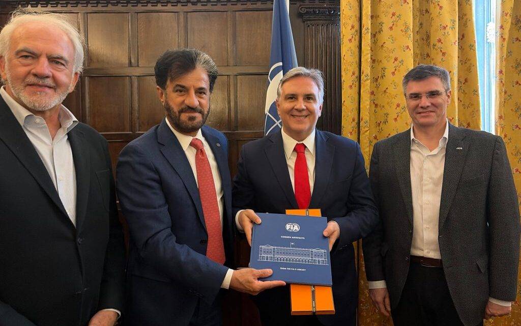 Llaryora se reunió con el presidente de la FIA: Córdoba avanza en las gestiones para volver a recibir al Rally Mundial