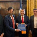 Llaryora se reunió con el presidente de la FIA: Córdoba avanza en las gestiones para volver a recibir al Rally Mundial