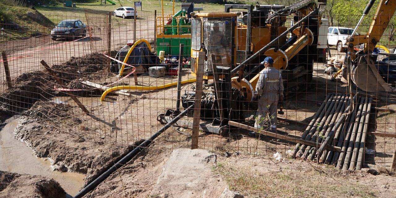 Río Cuarto: la obra de saneamiento cloacal para Banda Norte tiene 90% de avance