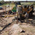 Río Cuarto: la obra de saneamiento cloacal para Banda Norte tiene 90% de avance